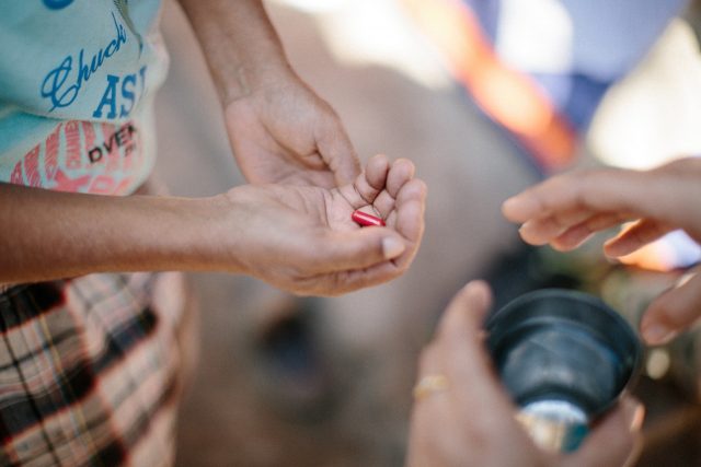 Inname medicijnen tegen lepra