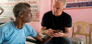 Huub Stapel en Punillal in India