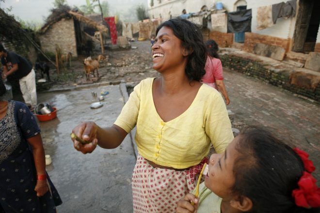 In een leprakolonie in Nepal