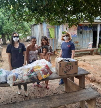 Hulppakket voor leprapatiënten in Brazilië tijdens coronatijd